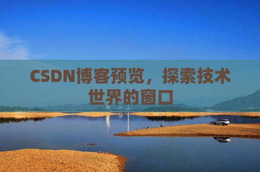 CSDN博客预览,探索技术世界的窗口